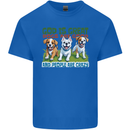 Dogs God is Great Christian Christianity Jesus Kids T-Shirt Childrens Royal Blue