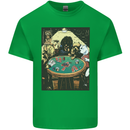 Dogs Playing Poker Mens Cotton T-Shirt Tee Top Irish Green
