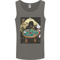 Dogs Playing Poker Mens Vest Tank Top Charcoal