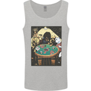 Dogs Playing Poker Mens Vest Tank Top Sports Grey