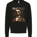 Dollar Legacy Abraham Lincoln Money Cash Hustle Mens Sweatshirt Jumper Black