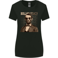 Dollar Legacy Abraham Lincoln Money Cash Hustle Womens Wider Cut T-Shirt Black