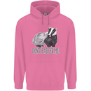 Don't Badger Me Funny Mens 80% Cotton Hoodie Azelea