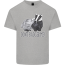 Don't Badger Me Funny Mens Cotton T-Shirt Tee Top Sports Grey