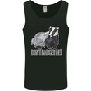 Don't Badger Me Funny Mens Vest Tank Top Black