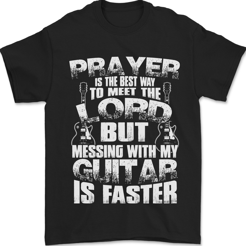 Guitar T-Shirt Mens Electric Acoustic Bass Funny Music Tshirt Tee Top 8