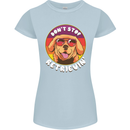 Dont Stop Retrieving Funny Golden Retriever Womens Petite Cut T-Shirt