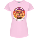 Dont Stop Retrieving Funny Golden Retriever Womens Petite Cut T-Shirt