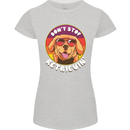 Dont Stop Retrieving Funny Golden Retriever Womens Petite Cut T-Shirt
