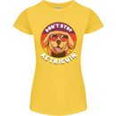 Dont Stop Retrieving Funny Golden Retriever Womens Petite Cut T-Shirt