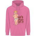 Donald Trump Hes Full of It Sh!#t Funny Childrens Kids Hoodie Azalea