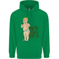 Donald Trump Hes Full of It Sh!#t Funny Childrens Kids Hoodie Irish Green