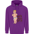 Donald Trump Hes Full of It Sh!#t Funny Childrens Kids Hoodie Purple