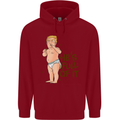 Donald Trump Hes Full of It Sh!#t Funny Childrens Kids Hoodie Red