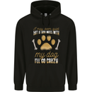Dont Mess With My Dog Childrens Kids Hoodie Black