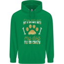 Dont Mess With My Dog Childrens Kids Hoodie Irish Green