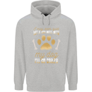 Dont Mess With My Dog Childrens Kids Hoodie Sports Grey