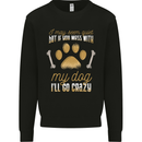 Dont Mess With My Dog Kids Sweatshirt Jumper Black