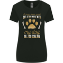 Dont Mess With My Dog Womens Wider Cut T-Shirt Black