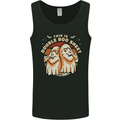 Double Boo Sheet Funny Halloween Mens Vest Tank Top Black