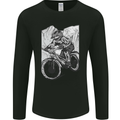 Downhill Mountain Biking DH Bike Cycling Mens Long Sleeve T-Shirt Black