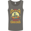 Downhill Mountain Biking DH Bike Funny Mens Vest Tank Top Charcoal