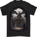 Dragon Cave Fantasy RPG Role Play Games Mens T-Shirt 100% Cotton BLACK
