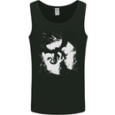 Dragon Moon Fantasy Mens Vest Tank Top Black