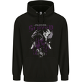 Dragon Slayer St George Crusader Knight Templar Mens 80% Cotton Hoodie Black