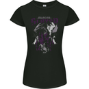 Dragon Slayer St George Crusader Knight Templar Womens Petite Cut T-Shirt Black