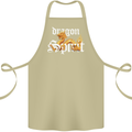 Dragon Spirit Fantasy Cotton Apron 100% Organic Khaki
