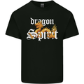 Dragon Spirit Fantasy Kids T-Shirt Childrens Black