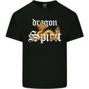 Dragon Spirit Fantasy Kids T-Shirt Childrens Black