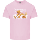 Dragon Spirit Fantasy Kids T-Shirt Childrens Light Pink
