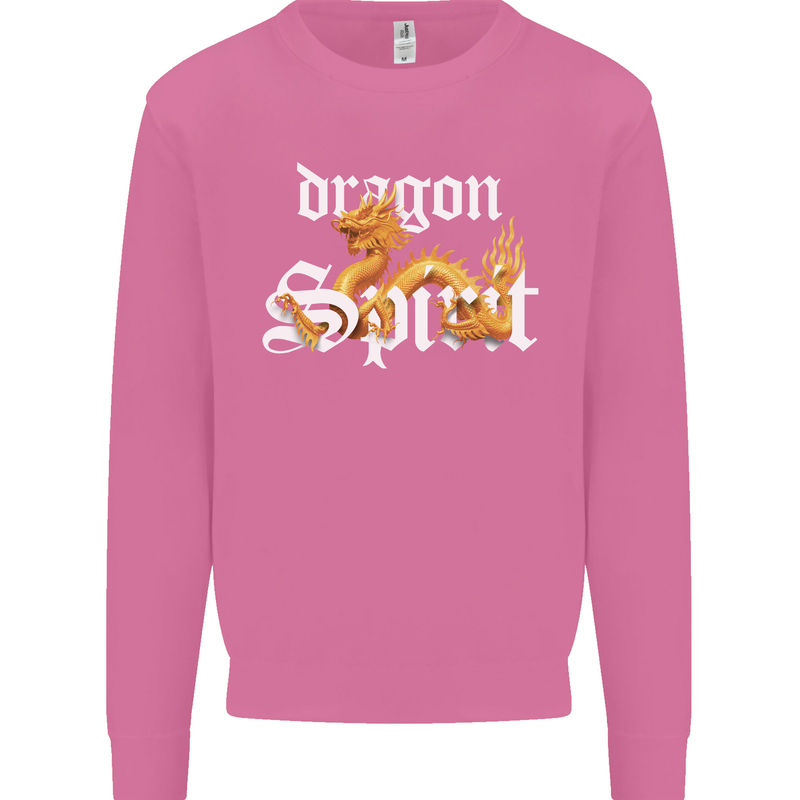 Dragon Spirit Fantasy Mens Sweatshirt Jumper Azalea