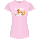 Dragon Spirit Fantasy Womens Petite Cut T-Shirt Light Pink