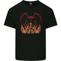 ﻿Dragon St George Crusader Knight Templar Fantasy Mens Cotton T-Shirt Tee Top Black