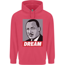 Dream Martin Luther King Black Lives Matter Childrens Kids Hoodie Heliconia