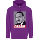 Dream Martin Luther King Black Lives Matter Childrens Kids Hoodie Purple