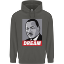 Dream Martin Luther King Black Lives Matter Childrens Kids Hoodie Storm Grey