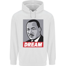 Dream Martin Luther King Black Lives Matter Childrens Kids Hoodie White