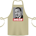 Dream Martin Luther King Black Lives Matter Cotton Apron 100% Organic Khaki