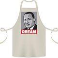 Dream Martin Luther King Black Lives Matter Cotton Apron 100% Organic Natural