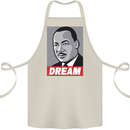 Dream Martin Luther King Black Lives Matter Cotton Apron 100% Organic Natural