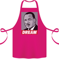 Dream Martin Luther King Black Lives Matter Cotton Apron 100% Organic Pink