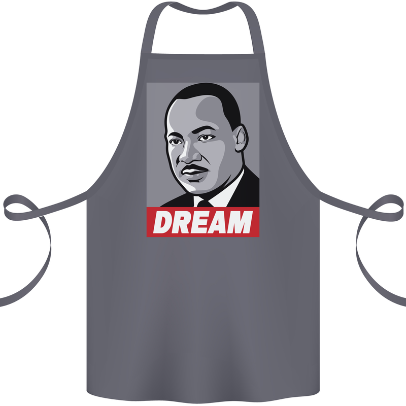 Dream Martin Luther King Black Lives Matter Cotton Apron 100% Organic Steel