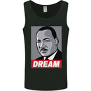 Dream Martin Luther King Black Lives Matter Mens Vest Tank Top Black