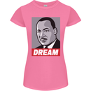 Dream Martin Luther King Black Lives Matter Womens Petite Cut T-Shirt Azalea