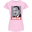 Dream Martin Luther King Black Lives Matter Womens Petite Cut T-Shirt Light Pink