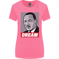 Dream Martin Luther King Black Lives Matter Womens Wider Cut T-Shirt Azalea